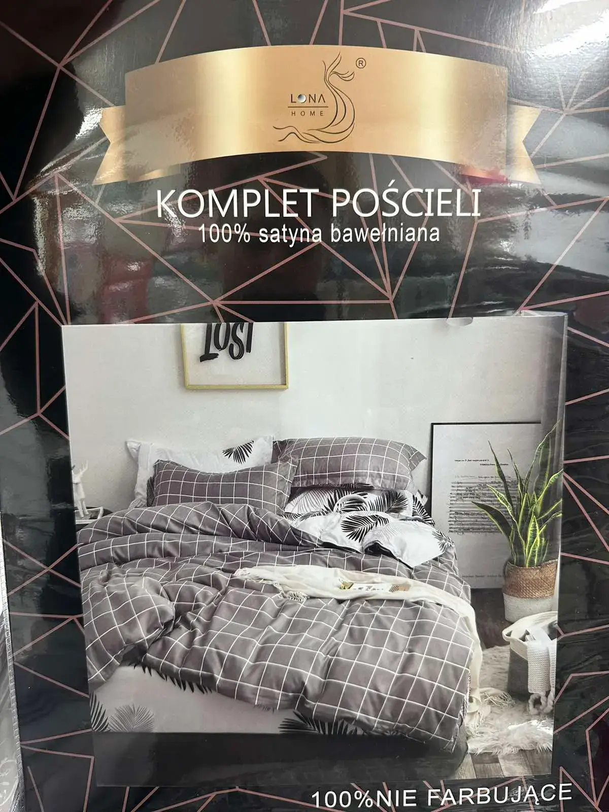 Komplet Pościeli 4cz 100% Bawełna 200/220 LUNA