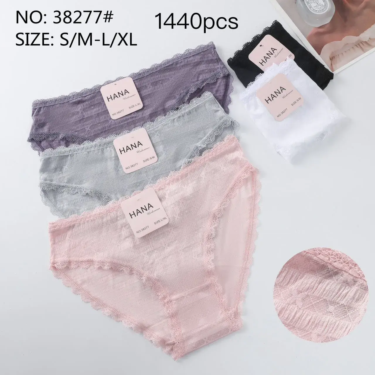Majtki damskie HANA S/M-L/XL 5 kolorów
