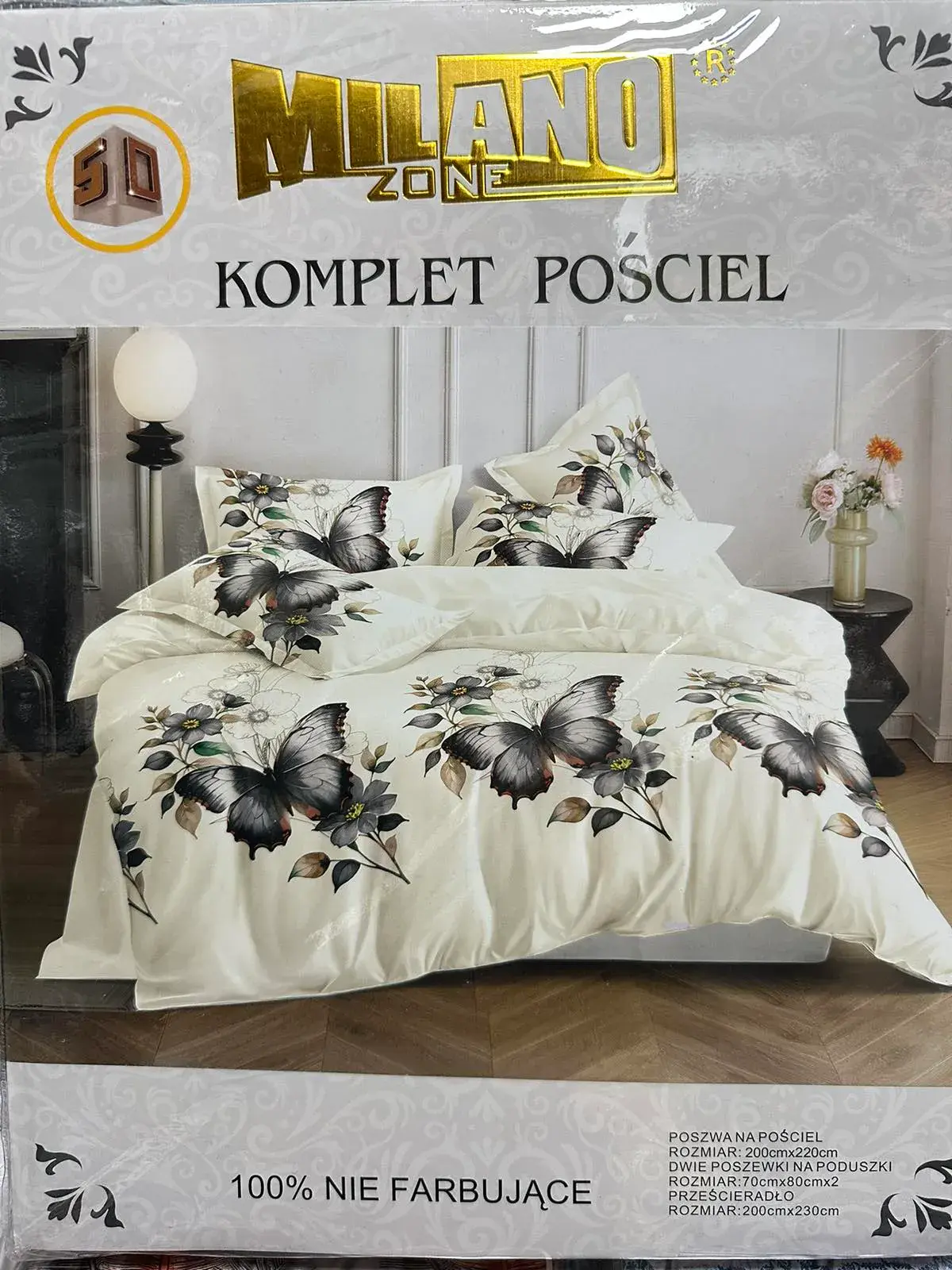 Komplet Pościeli 4cz Milano Zone 200/220