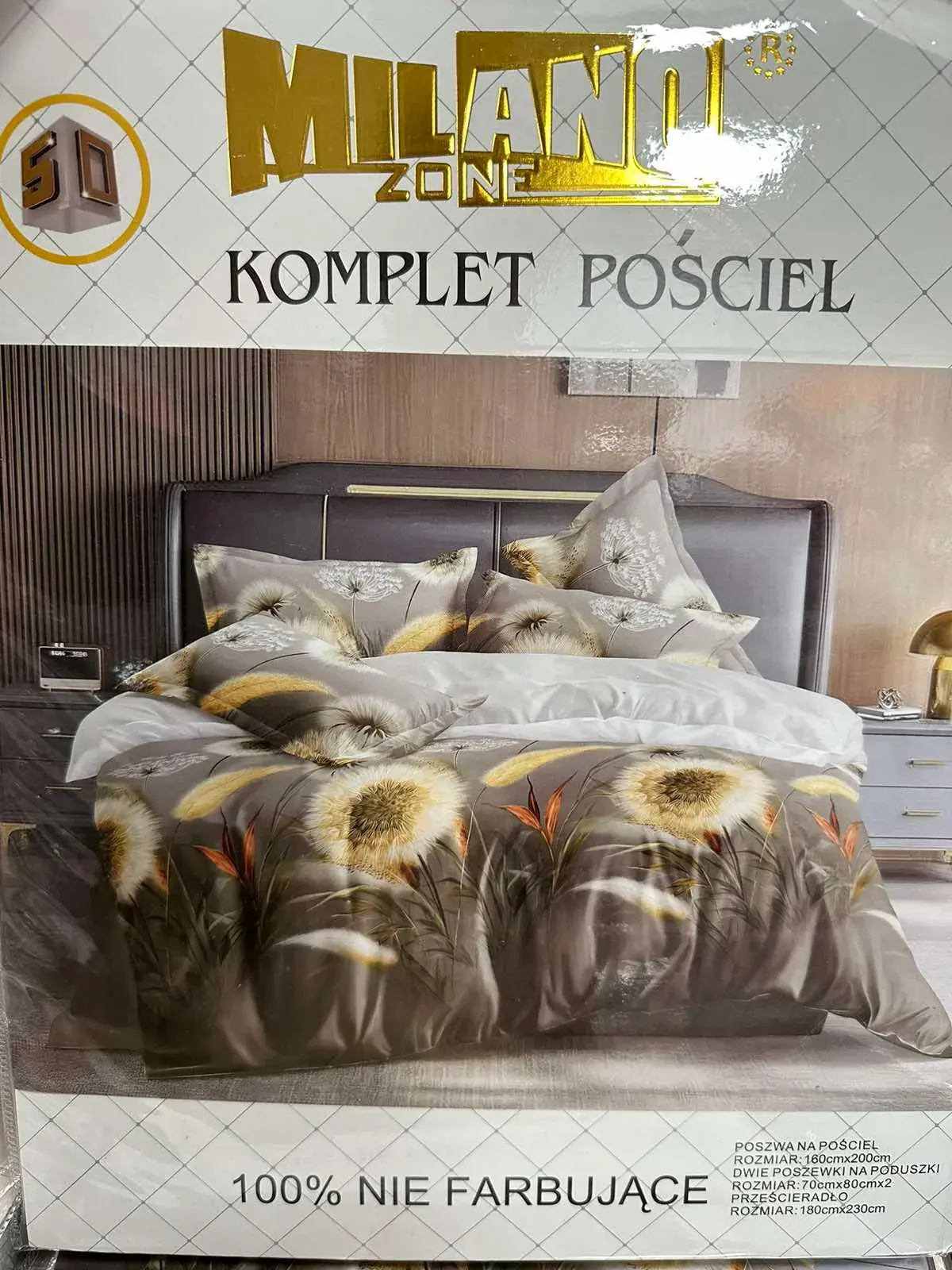Komplet pościeli Milano Zone 4cz 160/200