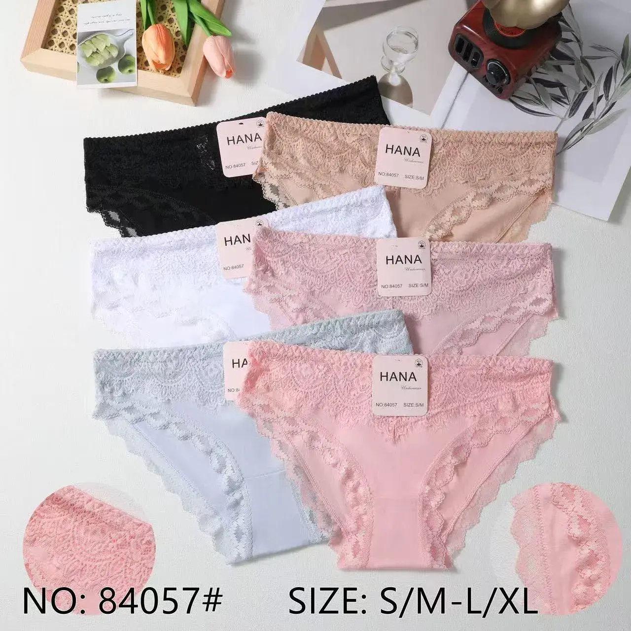 Majtki damskie HANA koronka S/M-L/LXL NO:84057