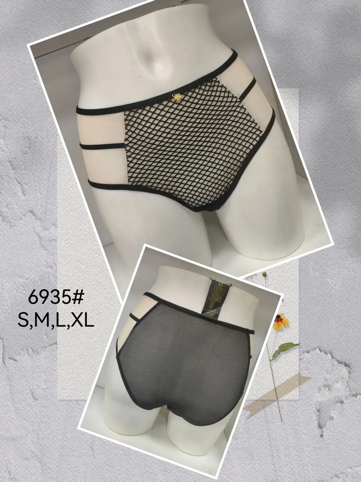 Majtki damskie koronkowe S.M.L.XL 6935
