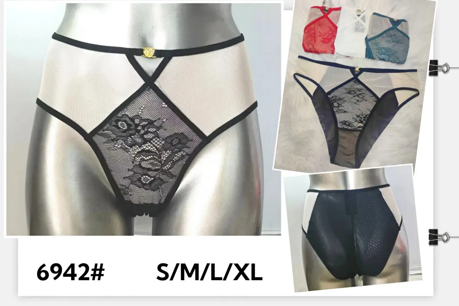Majtki damskie koronkowe S/M/L/XL