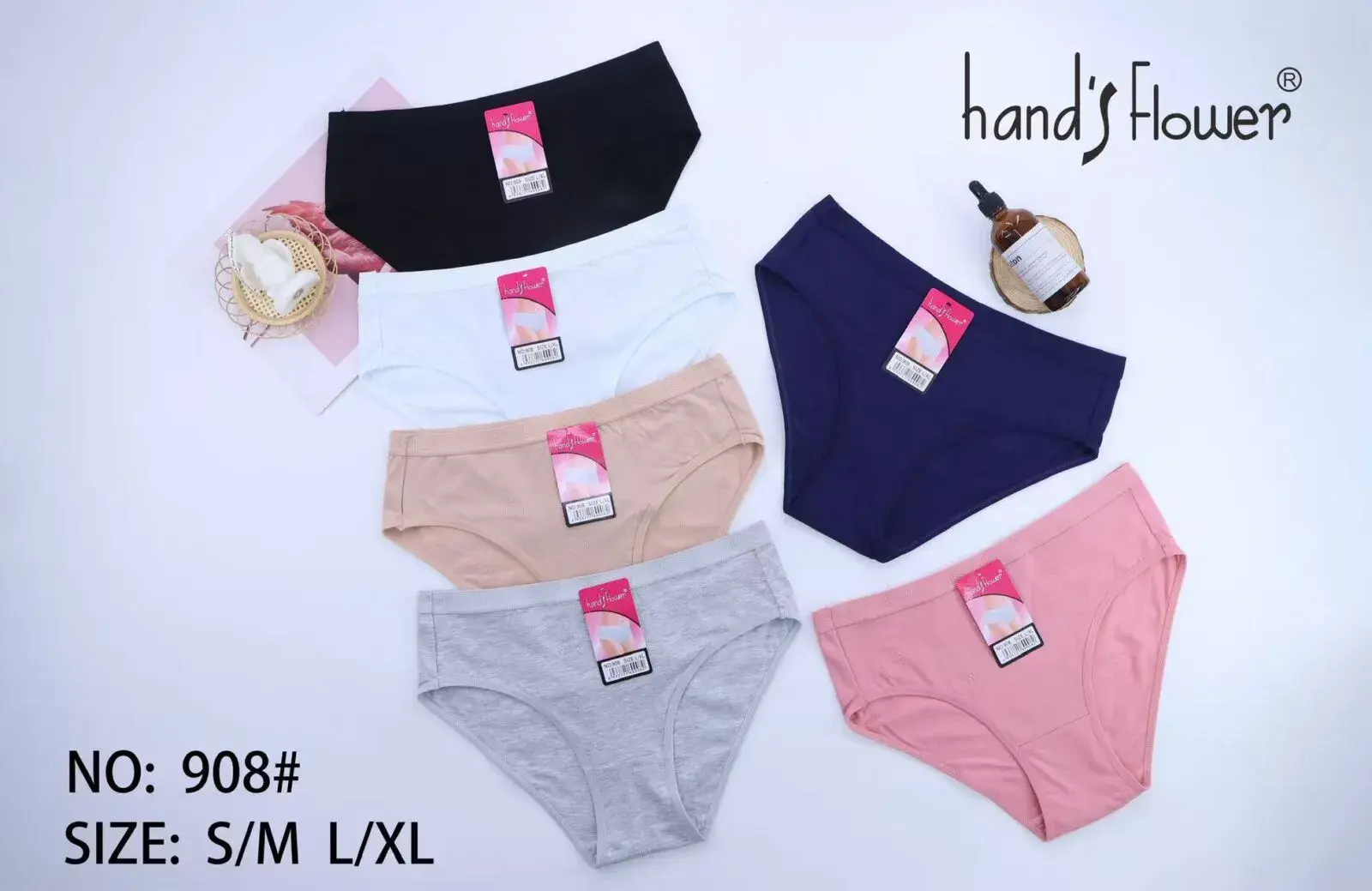 Majtki damskie HandiFlower Nr 909 S/M/L XL 6 kolorów