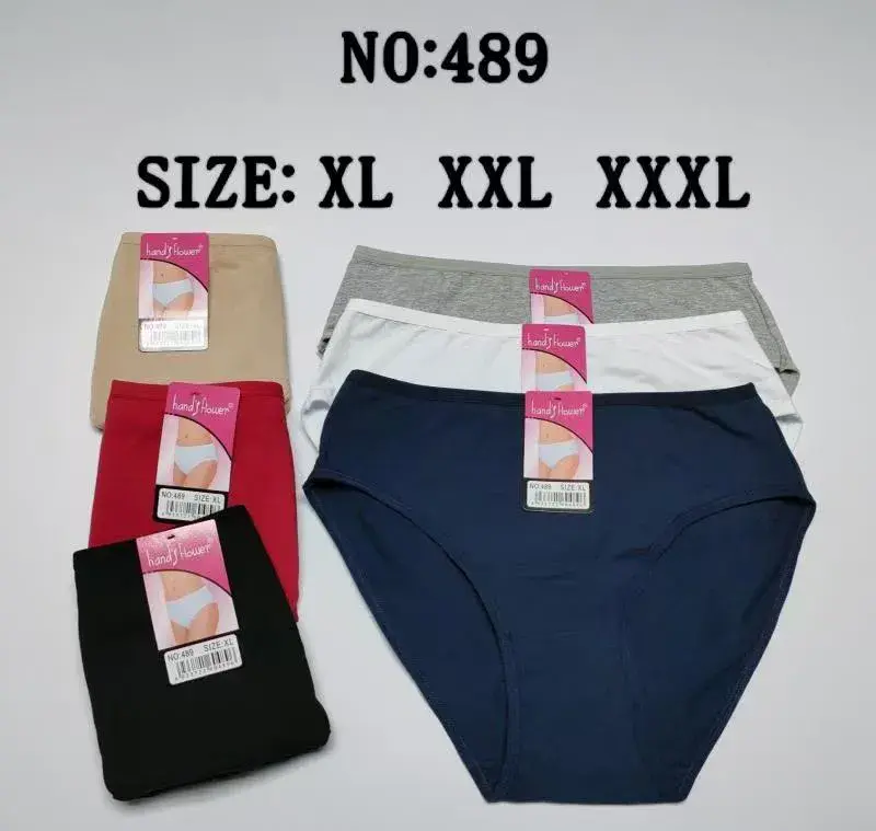 Majtki damskie bawełniane XL XXXL XXXXL 6 kolorów