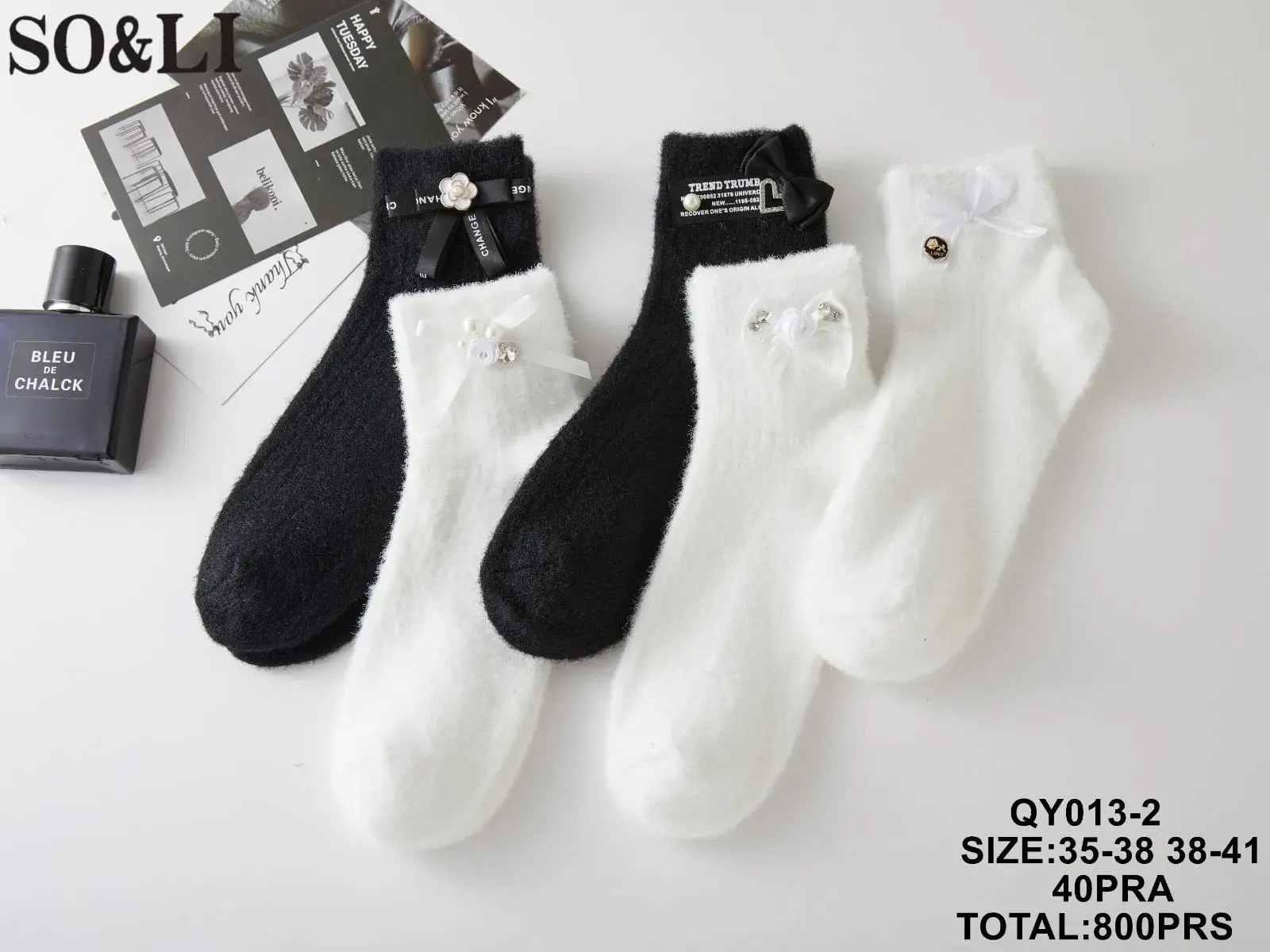 Skarpetki damskie SO&L QY013-2 rozmiar 35-38/38-41
