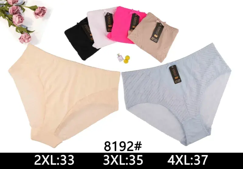 Majtki damskie 2XL-33, 3XL-35, 4XL-37, nr 8192