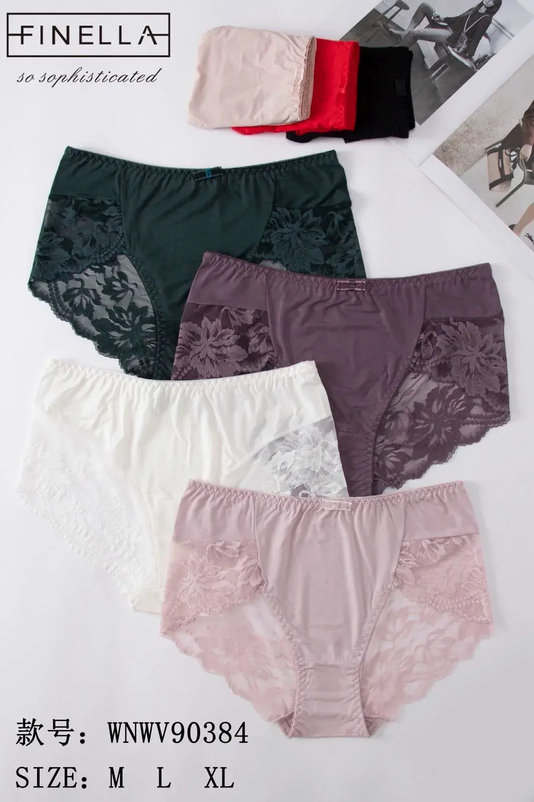 Majtki damskie Finella WN V90384 rozmiary M L XL