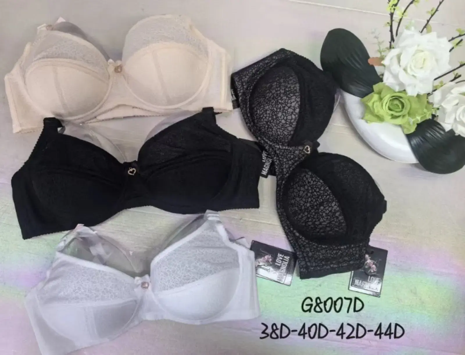 Biustonosz damski G8007D rozmiary 38D-40D-42D-44D