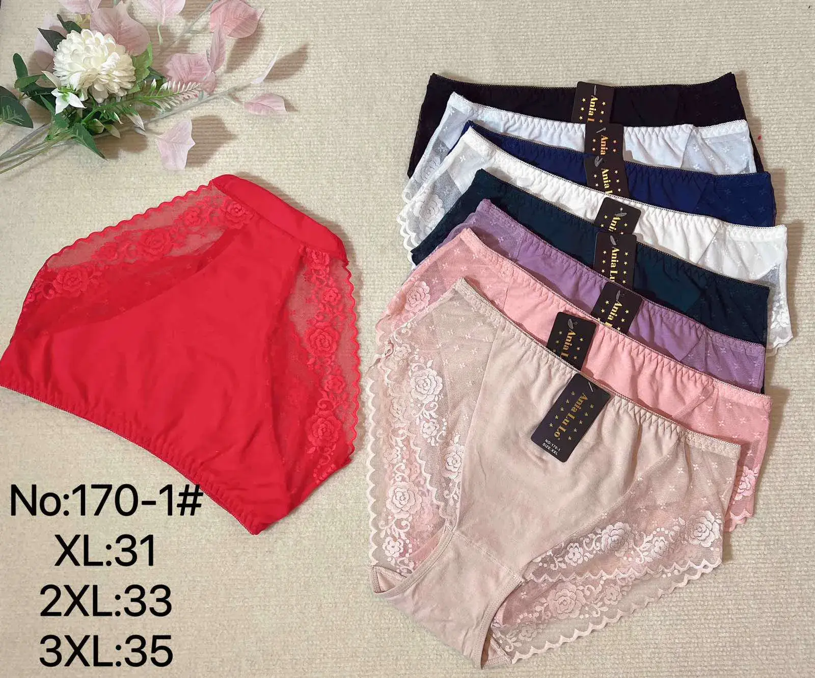 Majtki damskie koronkowe 3XL No.170-31/33