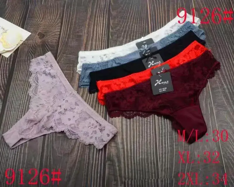 Majtki damskie koronkowe Xmart 5 szt. M-2XL