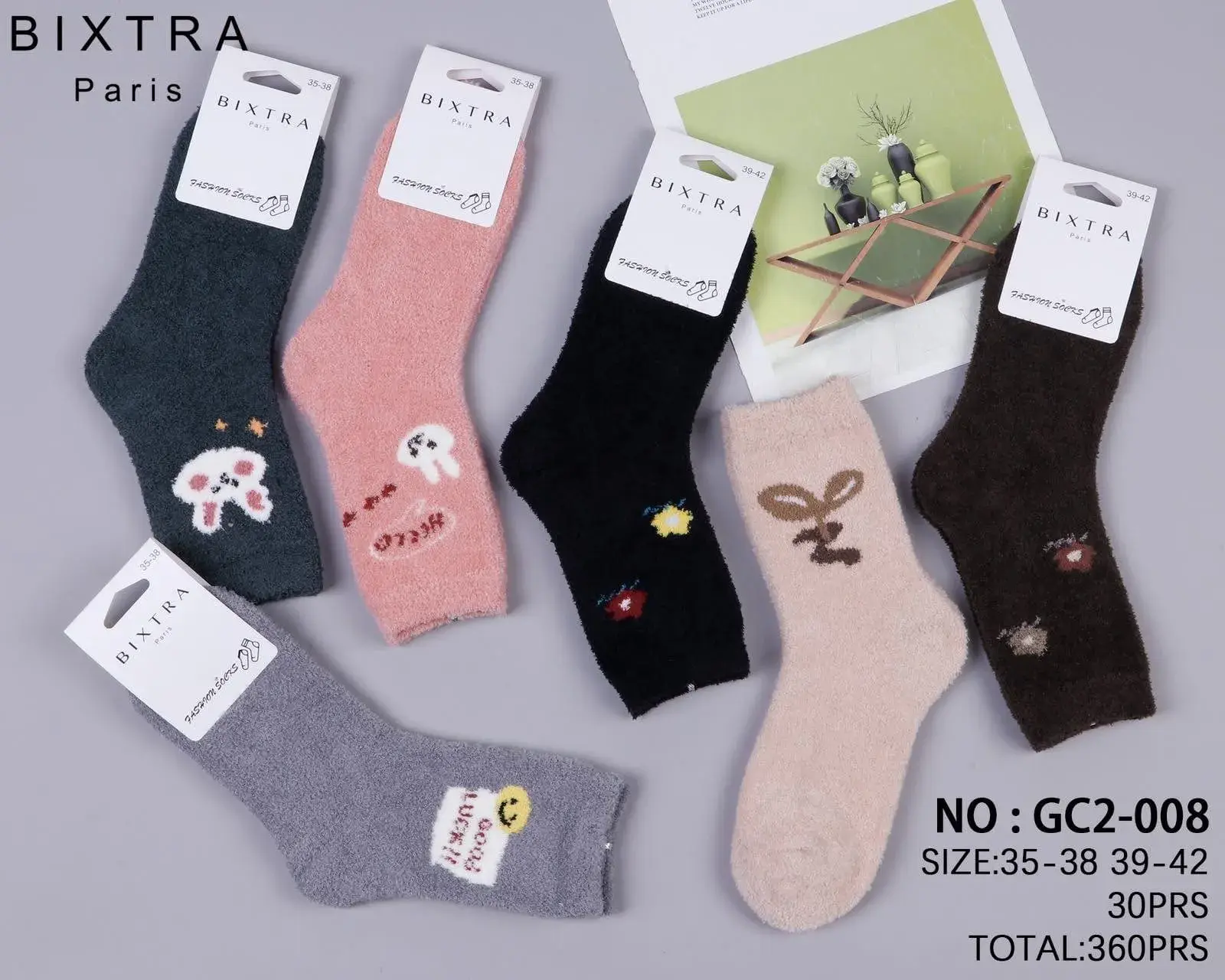Skarpetki damskie BiXtra NO:GCZ-008 roz. 35-38,