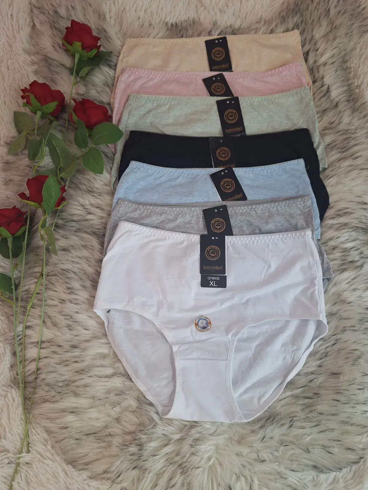 Majtki damskie figi M-XL, 6 kolorów