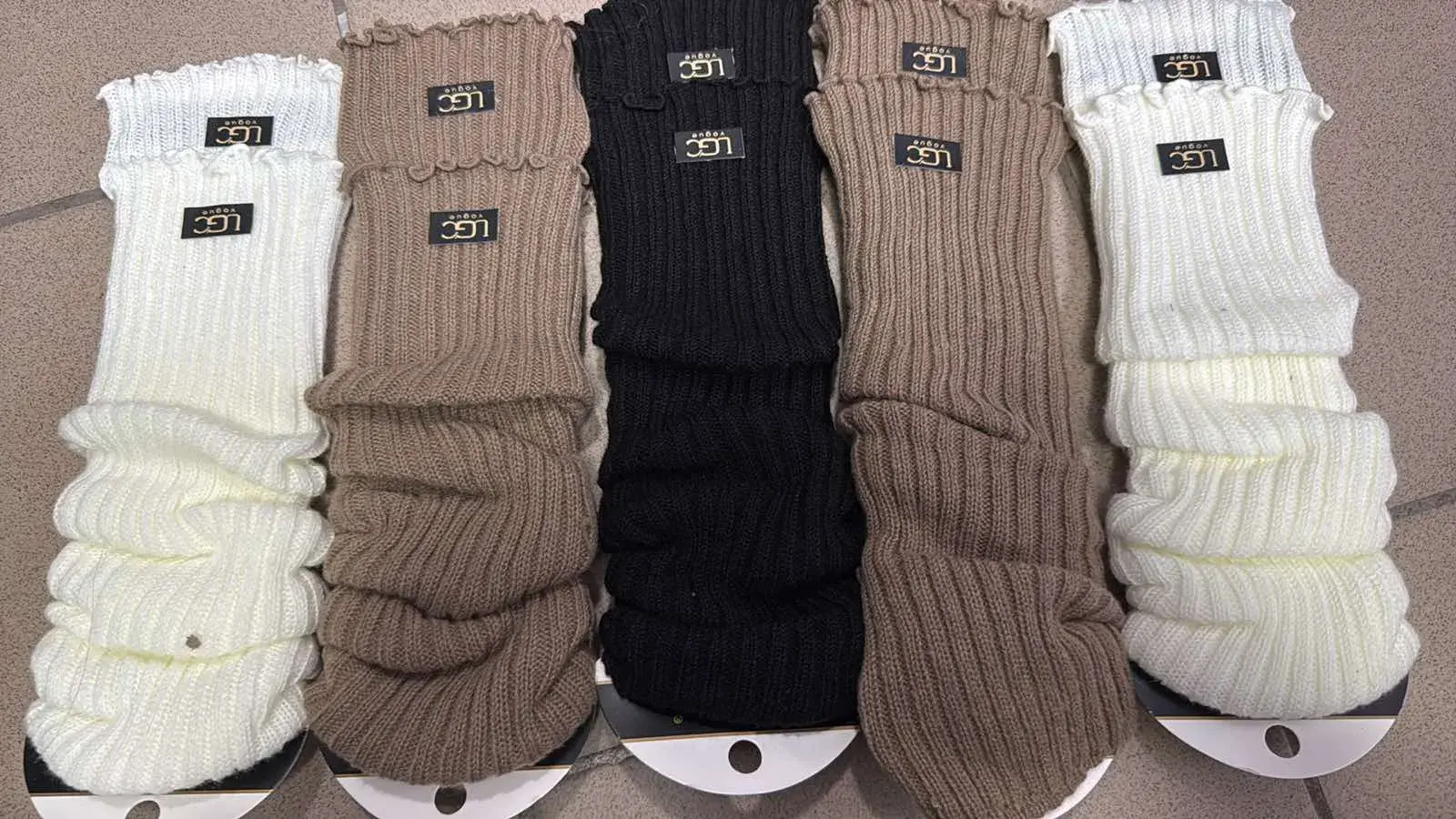 Skarpetki Damskie Leg Warmers 5 Kolorów