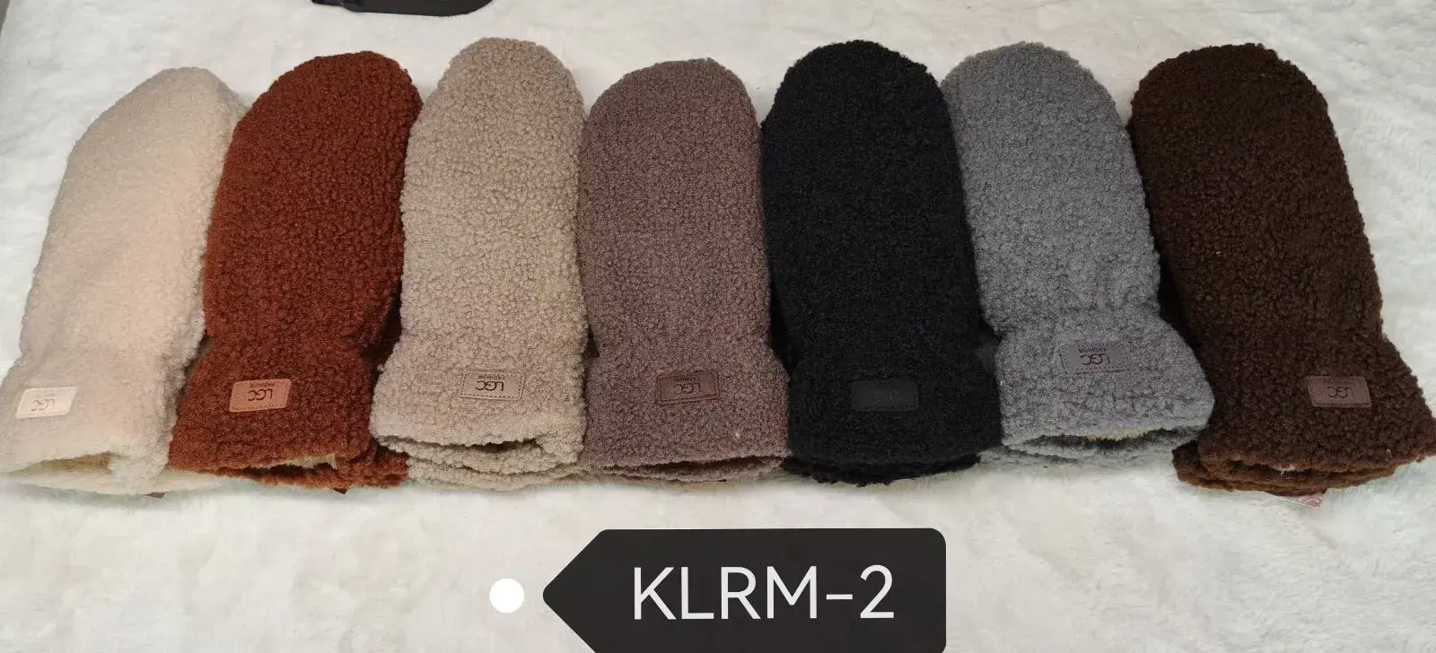 Rękawiczki damskie futrzane KLRM-2