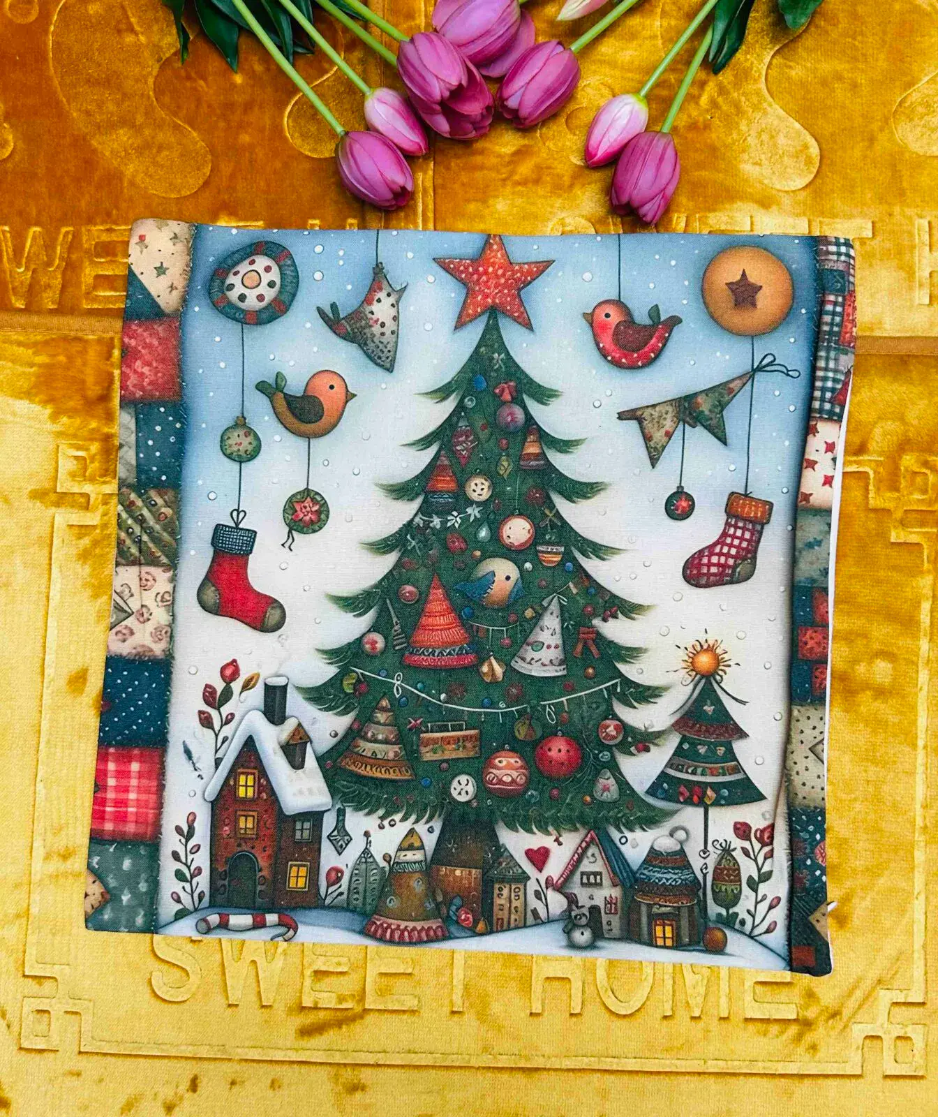 Poszewka Świąteczna 40x40 cm