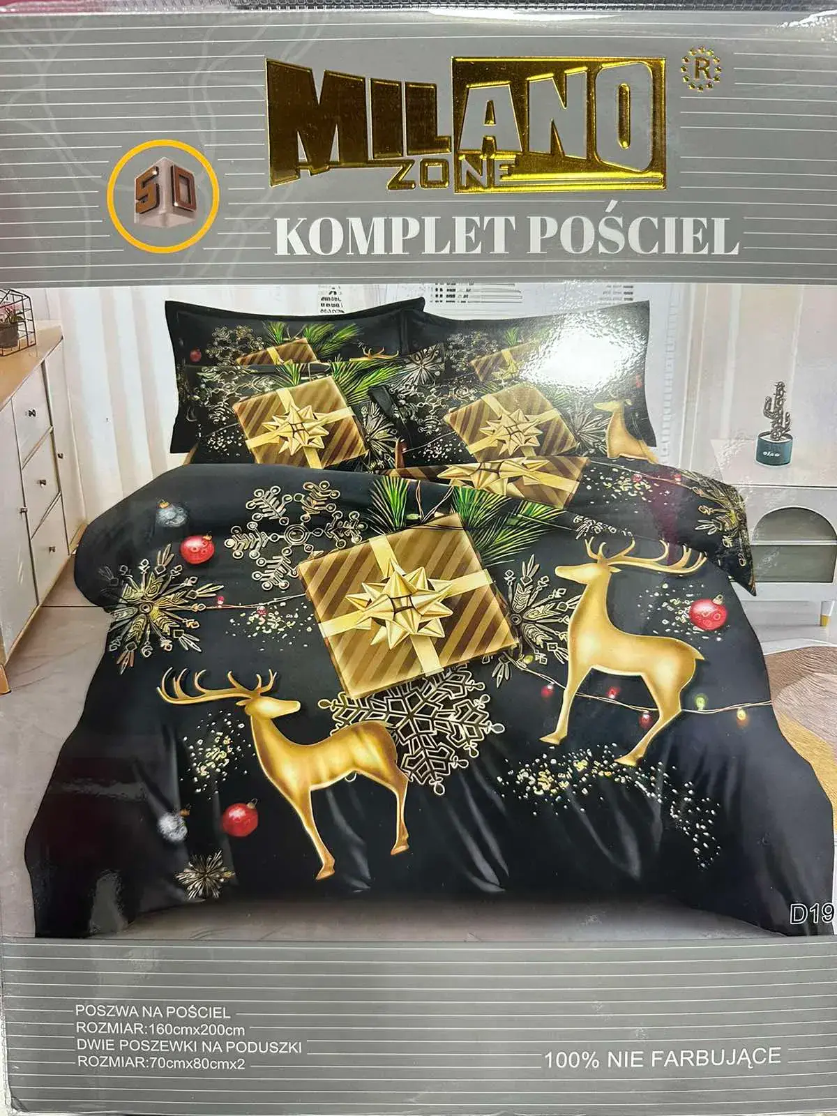 Komplet Pościeli 3cz 160/200 Milano Zono