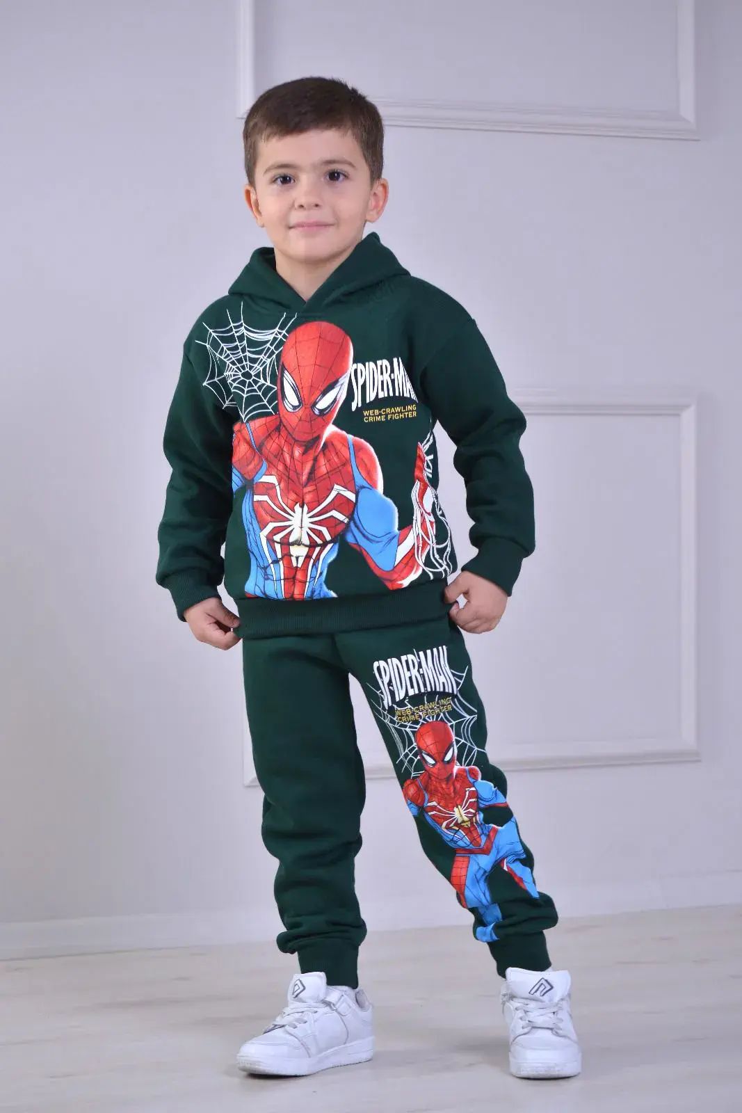 Komplet Dziecięcy Spider-Man 3-10L z Kapturem