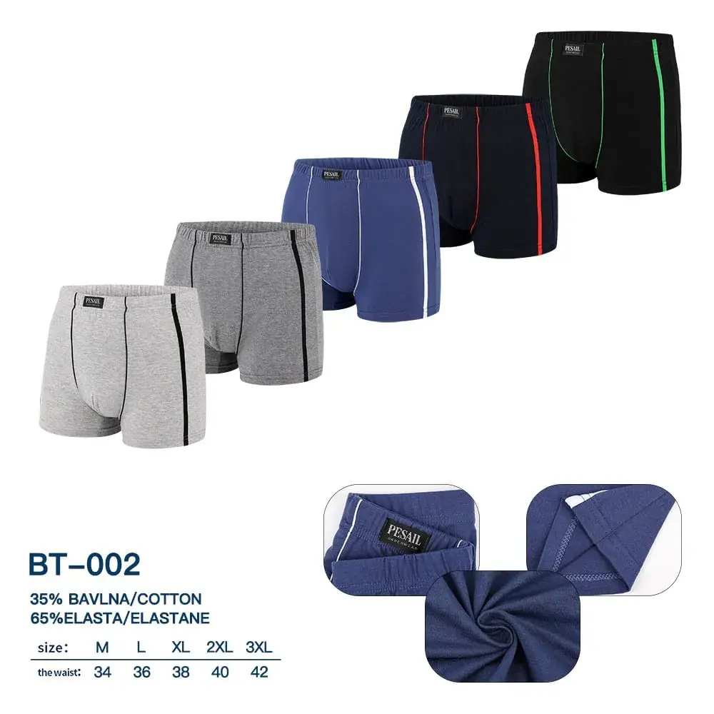 Bokserki męskie 95% bawełna 5% elastan S-XXL