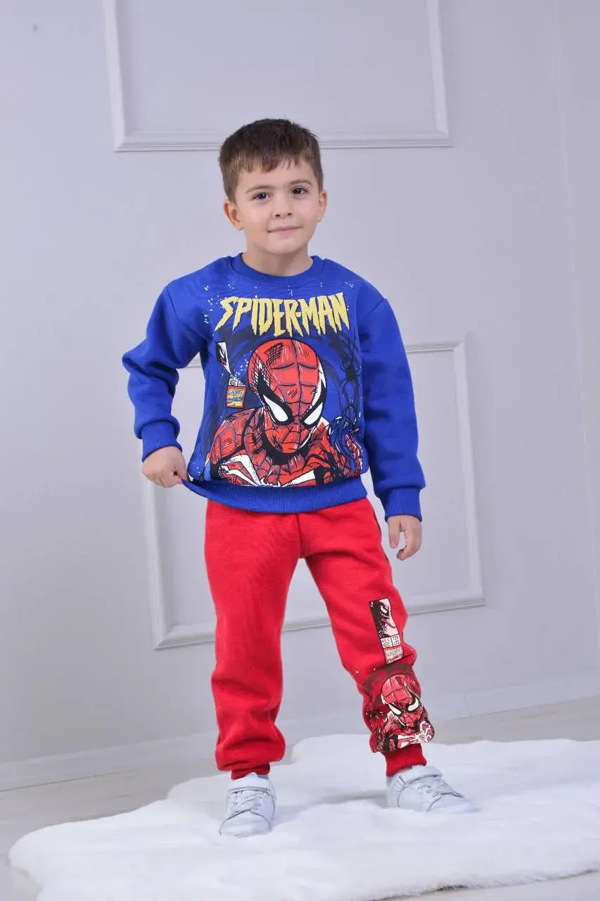 Zestaw Spider-Man Bluza i Spodnie 3-10L