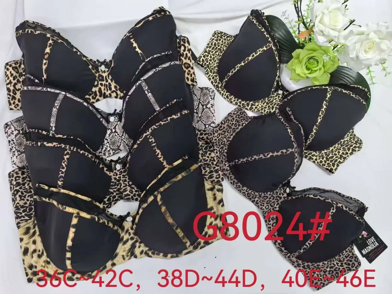 Biustonosz Damski Push-up G8024# Rozm. 36C-42C, 38D-44D, 40E-46E