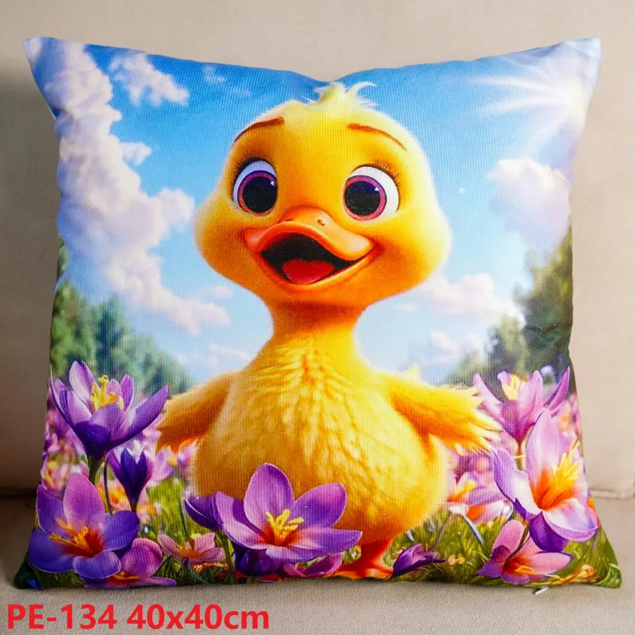 Poszewki 40x40 cm z kaczątkiem PE-134