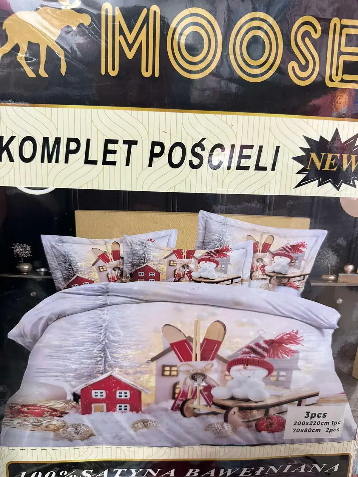 Komplet Pościeli 3cz Moosee 200/220 3pcs