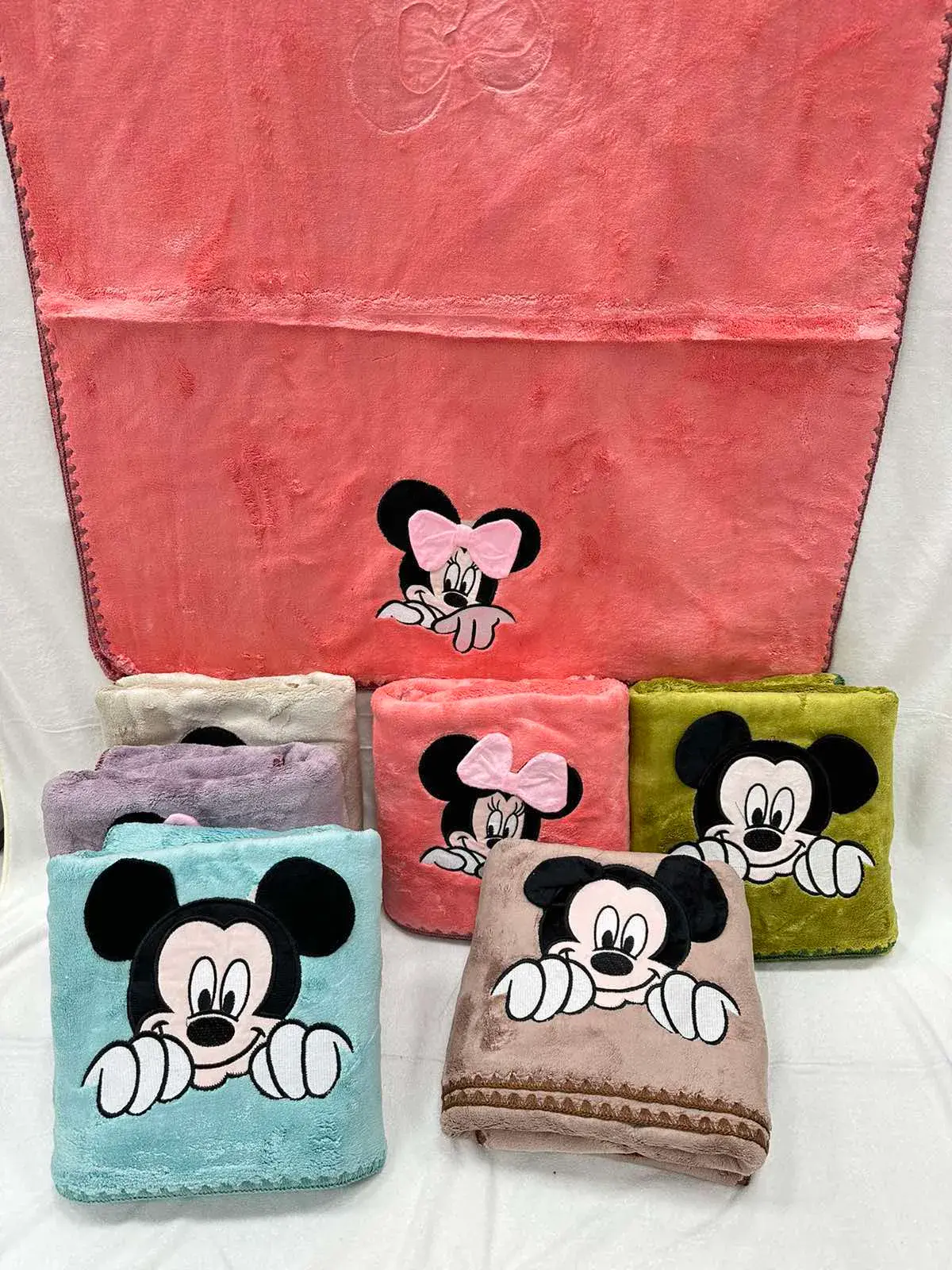 RĘCZNIKI MIKROFIBRA 70/140 cm Disney Mickey Minnie