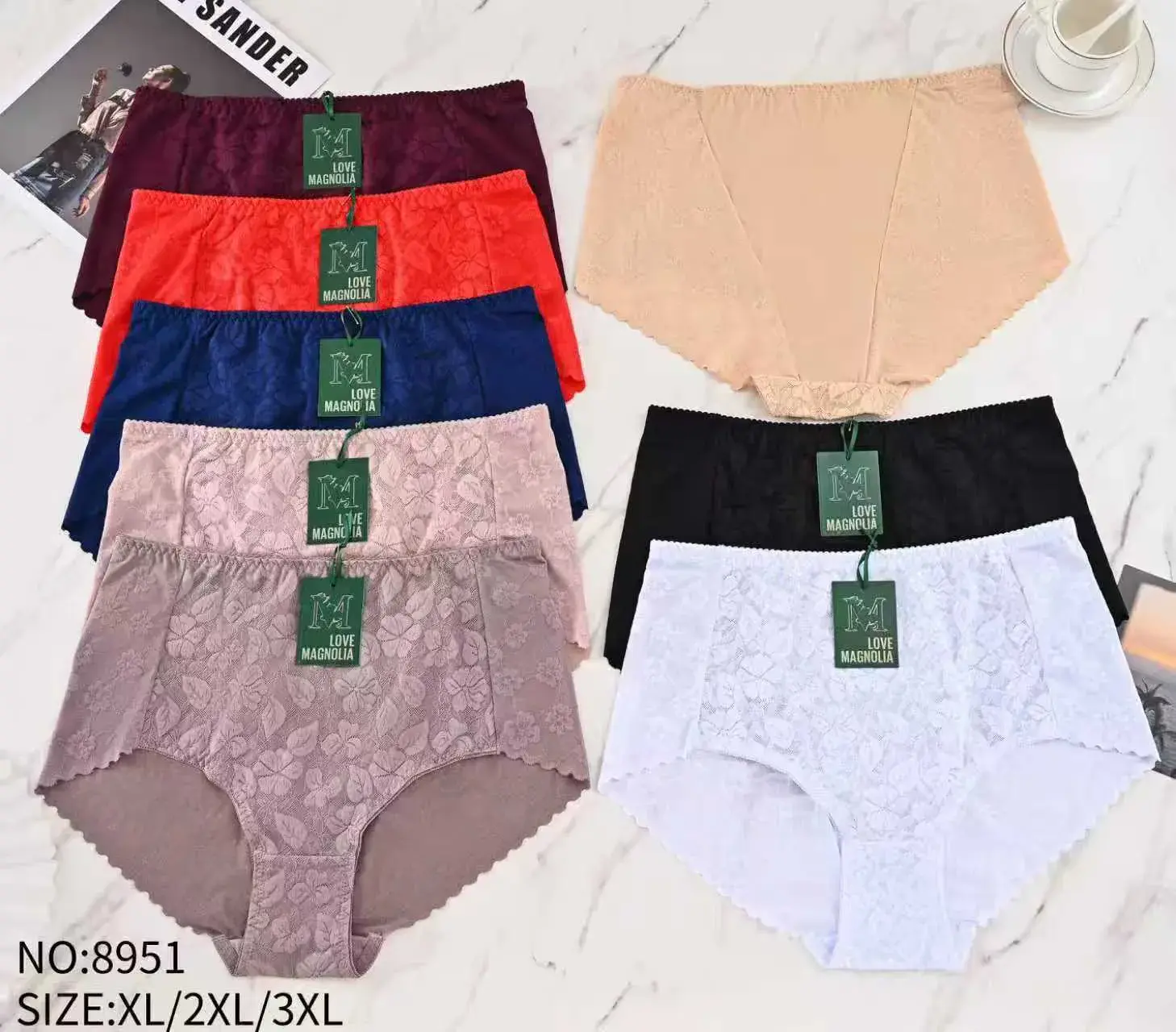 Majtki damskie Sander NO.0951 rozmiary XL/XXL/3XL