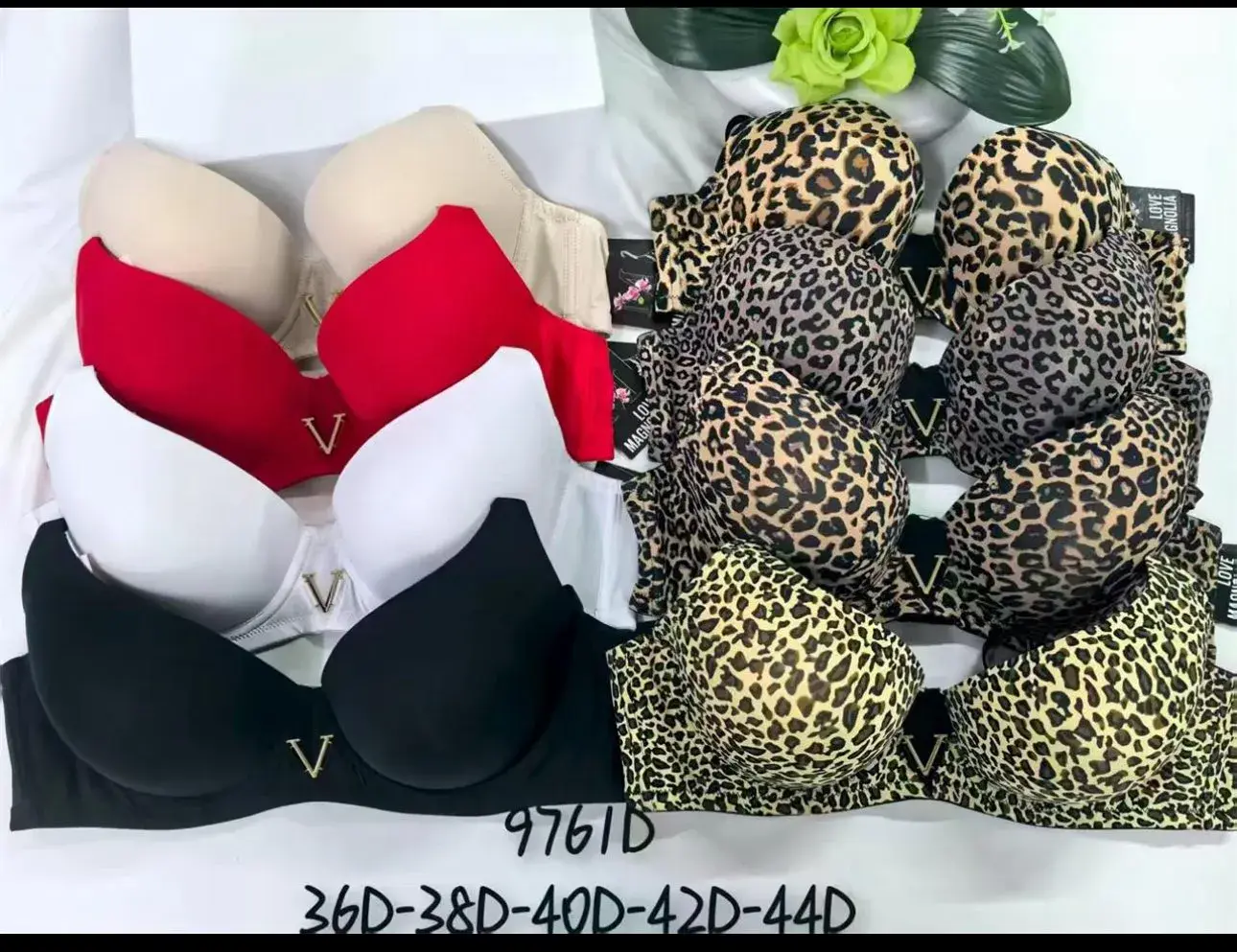 Biustonosz Damski Push-Up 36D-28-40-42-44 9761D
