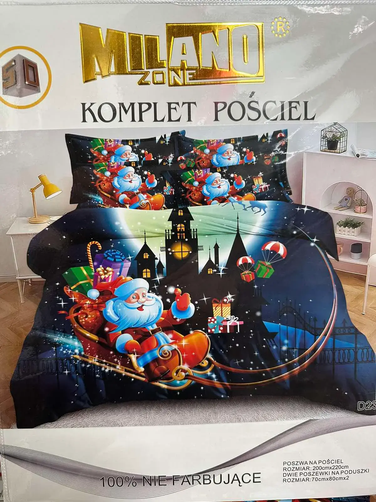 Komplet Pościel 200/220 3cz MilanoZone Milanandu
