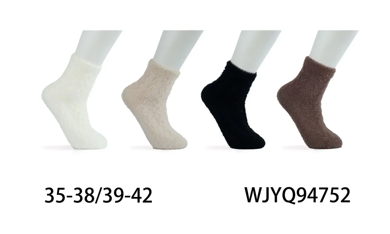 Skarpetki damskie futrzane 35-38/39-42 WJYQ94752