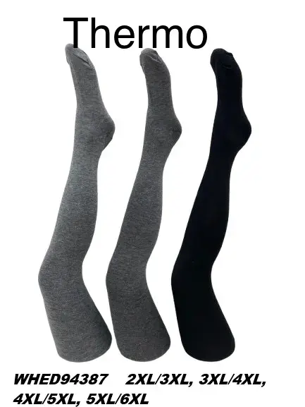 Rajstopy damskie termoaktywne XL/XXL, 2XL/3XL, 3XL/4XL
