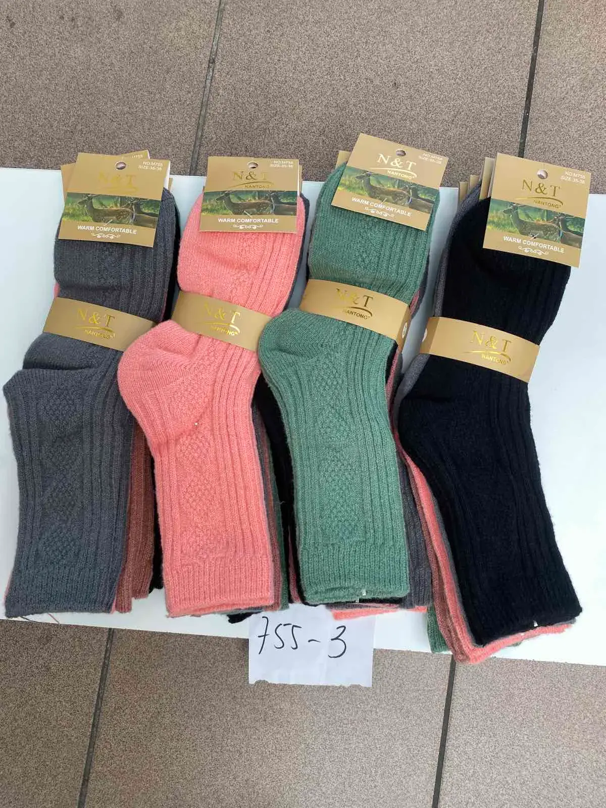 Skarpetki damskie N&F 5 par, rozmiar