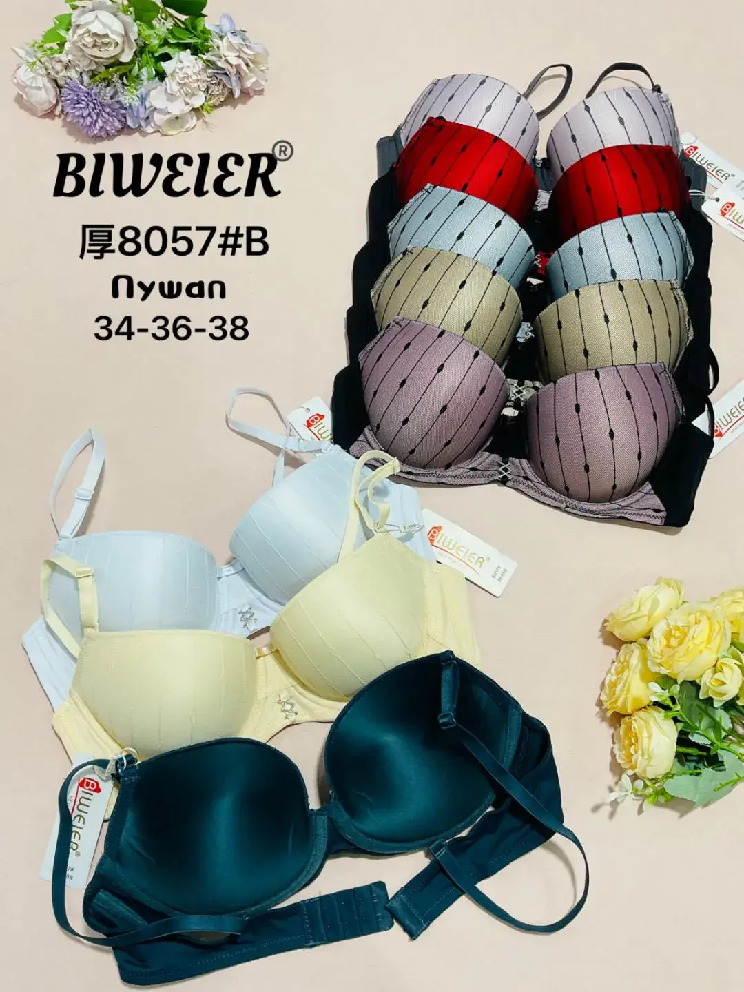 Biustonosz damski BLWEILER model 8057B rozmiar 34-36-38