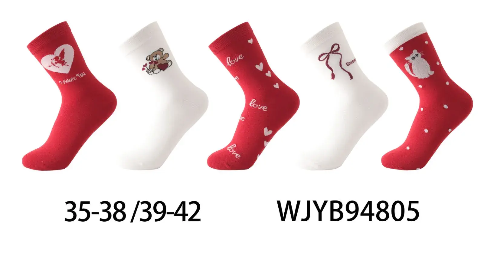 Skarpetki damskie świąteczne 35-38/39-42 WJYB94805
