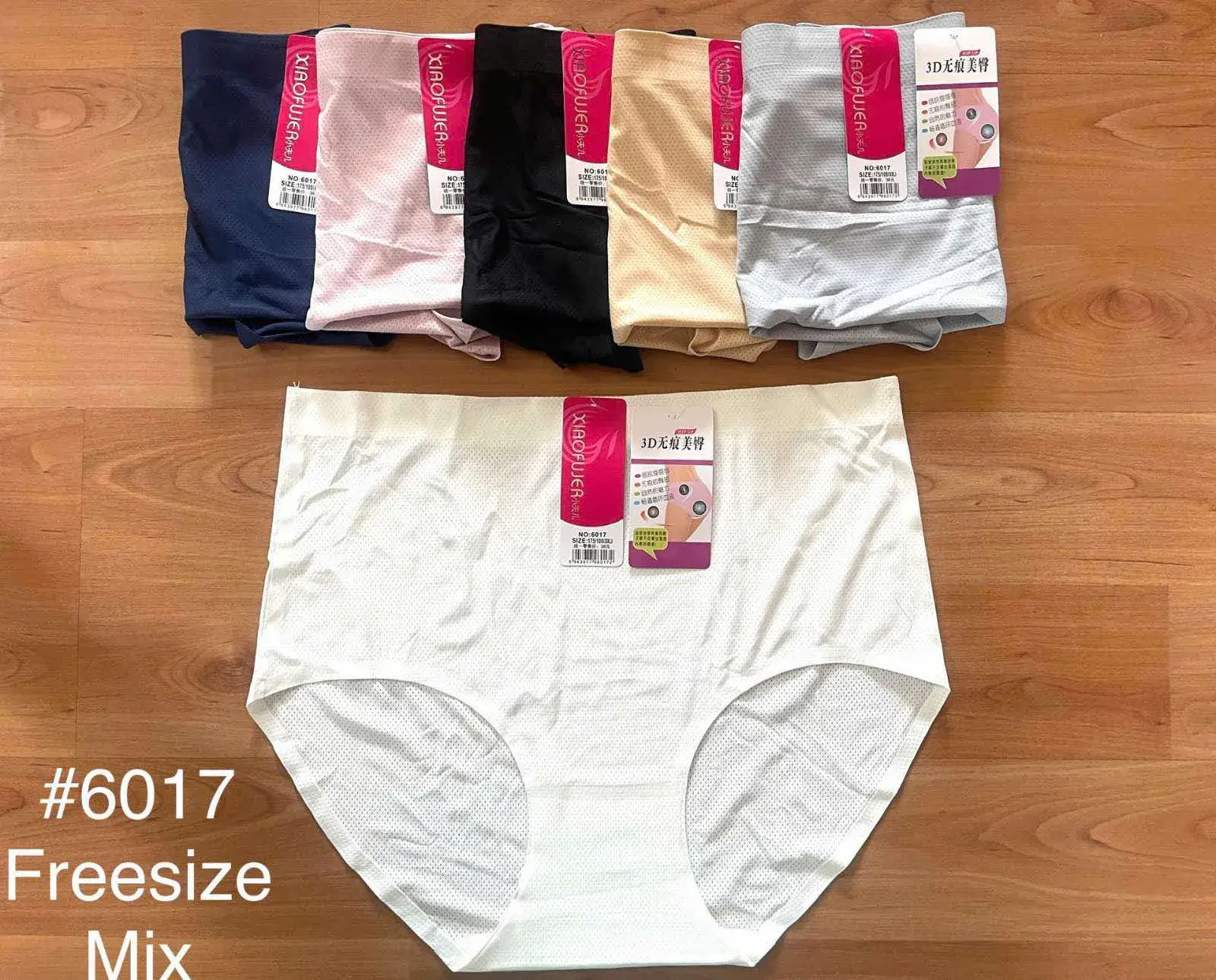 Majtki damskie rozmiar F mix kolorów 24 szt