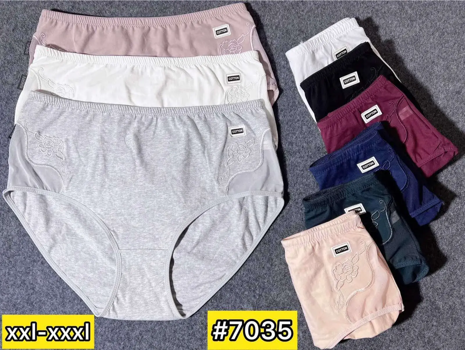 Majtki damskie XXL-5XL #7035