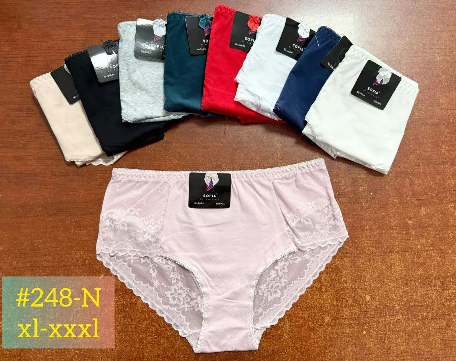 Majtki damskie 3XL-XXL koronkowe marka KAO
