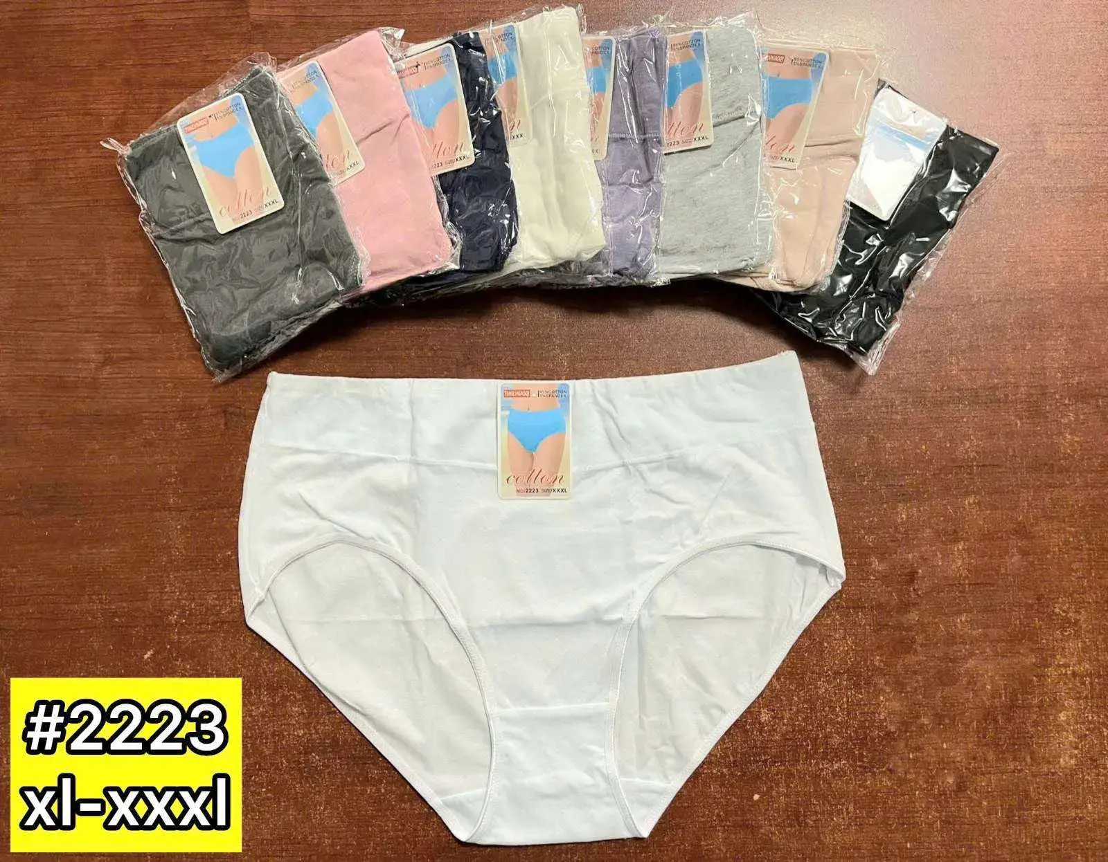 Majtki damskie XL-XXXL 5 szt. opak. hurtowe