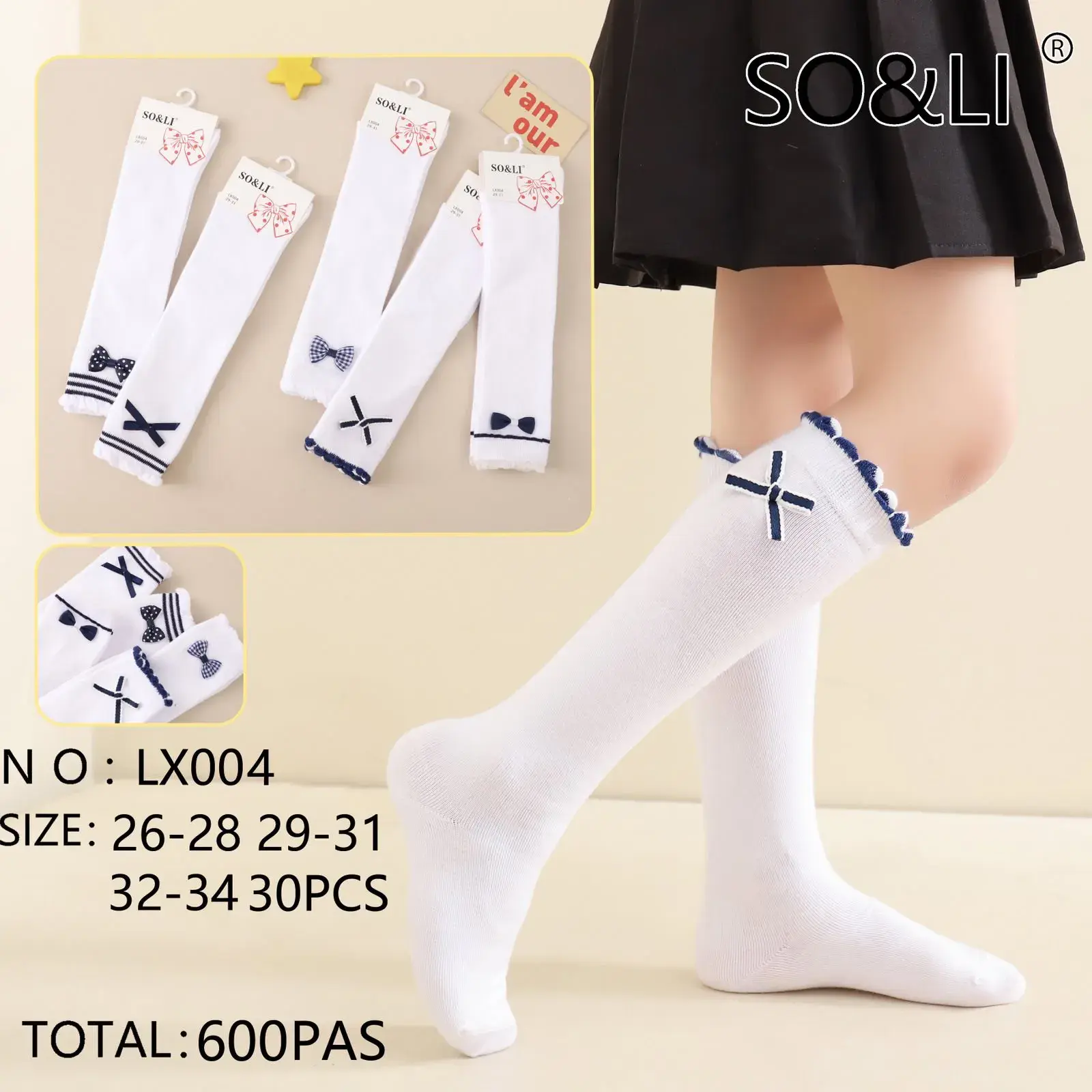 Skarpetki Damskie Socks & Li N: L X004