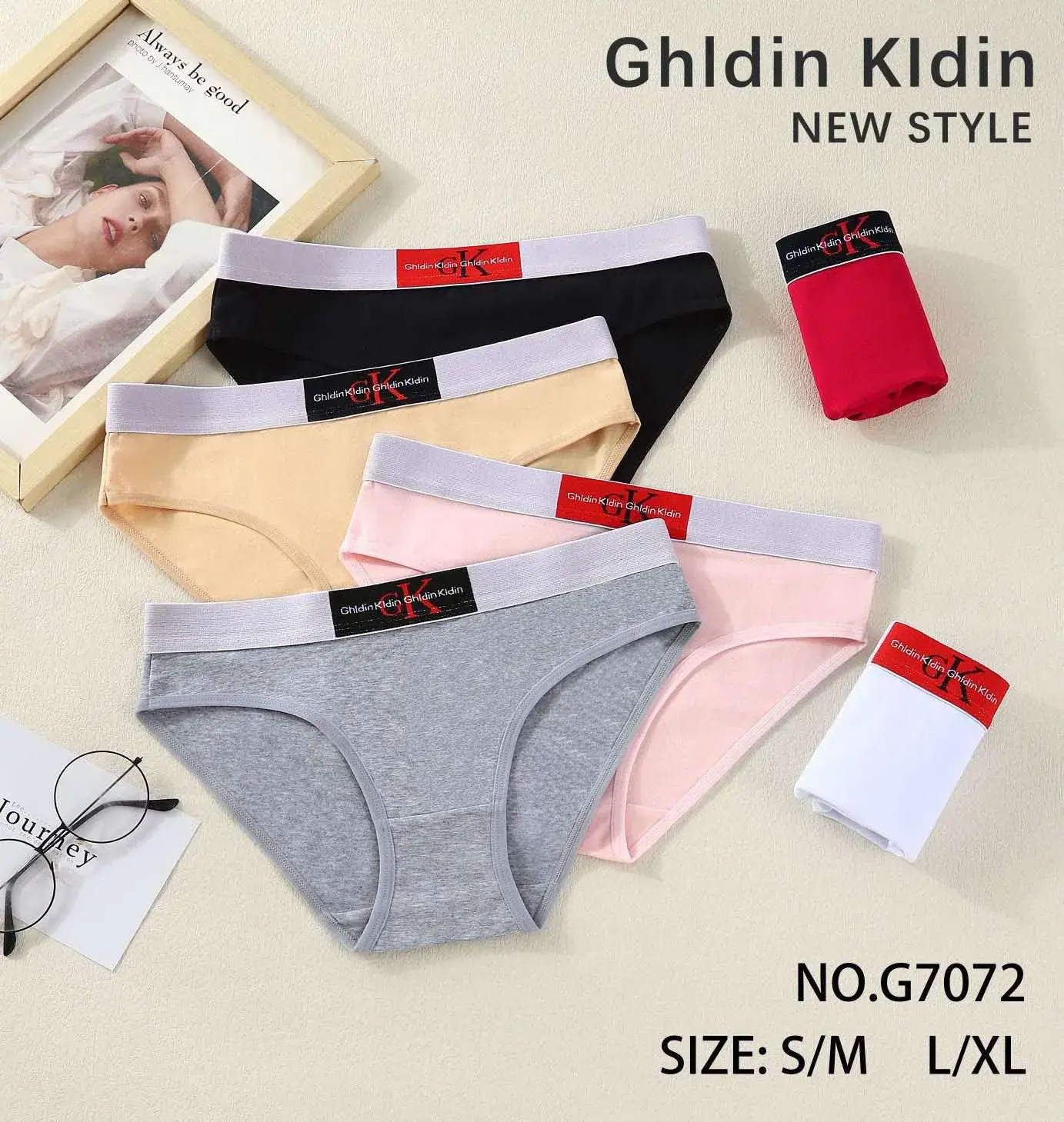 Majtki damskie Gldldin Klldin NO.G7072 S/M L/XL