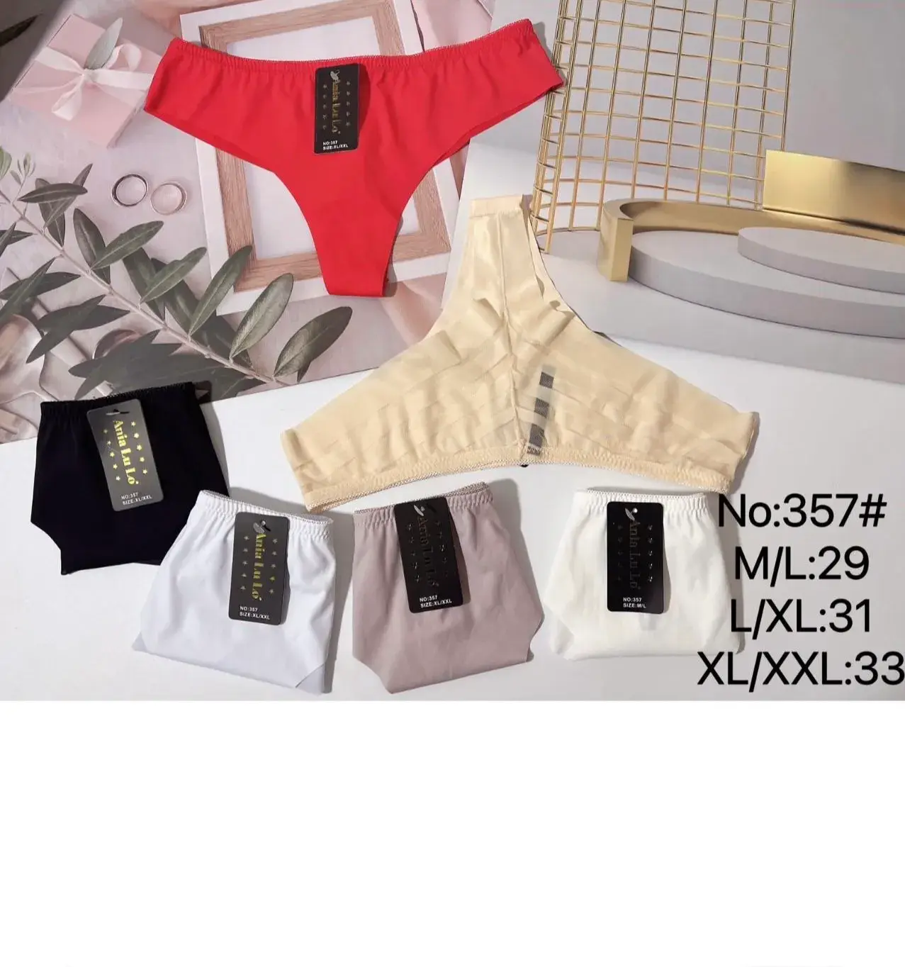 Stringi damskie M/L-29, L/XL-31, XL/XXL-33 No.357