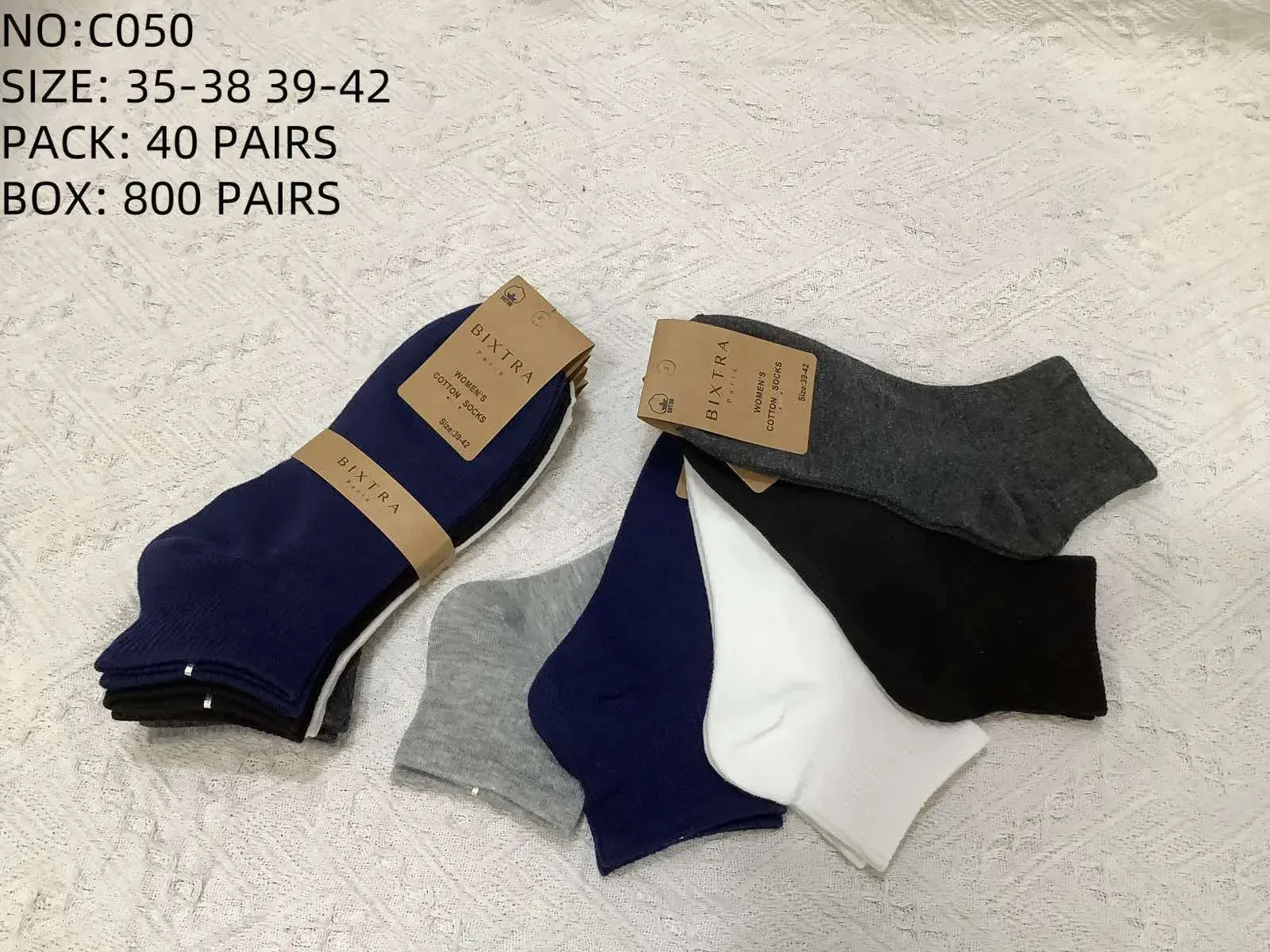 Skarpetki damskie Sinva NO: C050-35-38/39-42, 40 par