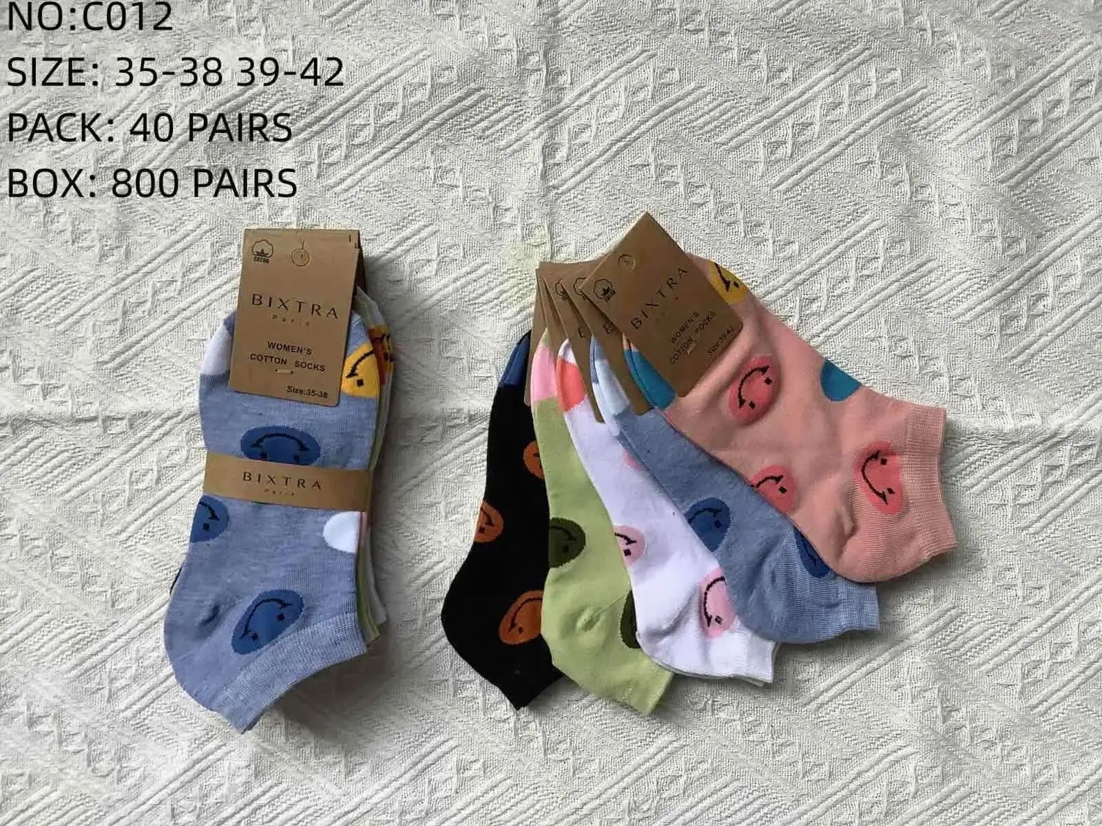 Skarpetki damskie Disntra 35-38/39-42, 40 par, cotton