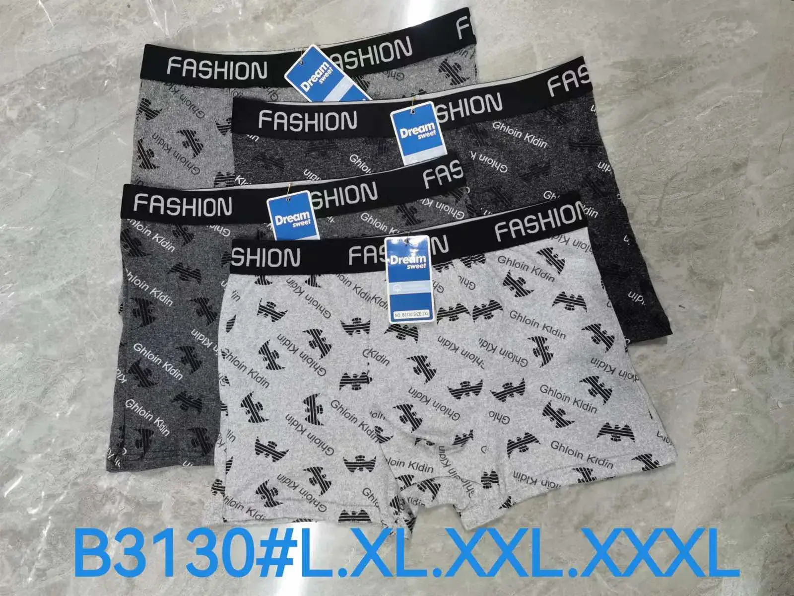Bokserki męskie Fashion wzór Batman L-5XL B3130