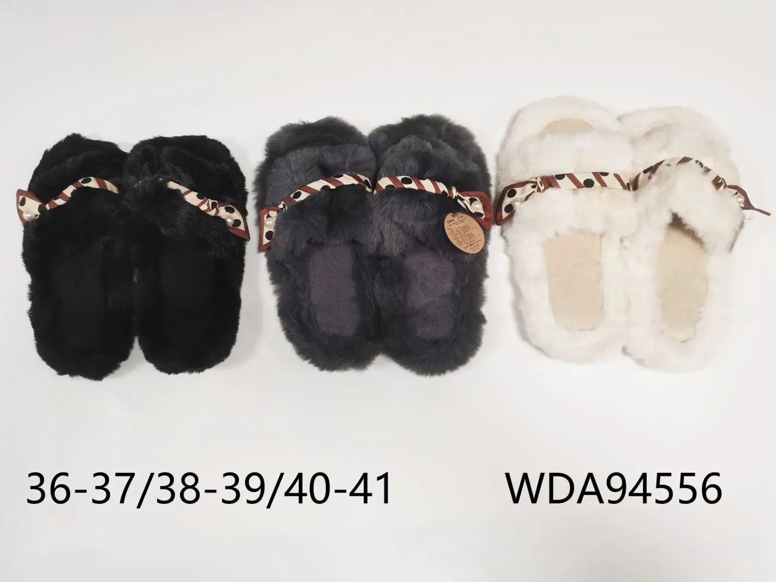Kapcie damskie futrzane 37/38-39/40-41