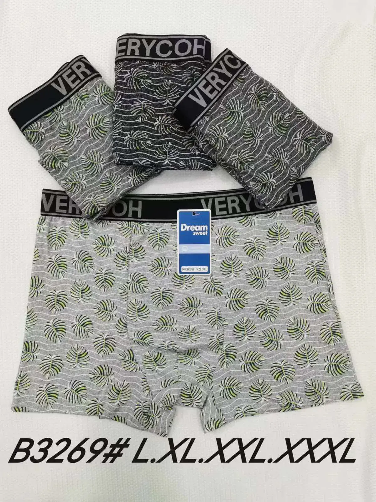 Bokserki męskie VERYCOOL Dream B3269 L-XXL-XXXXL 4 szt
