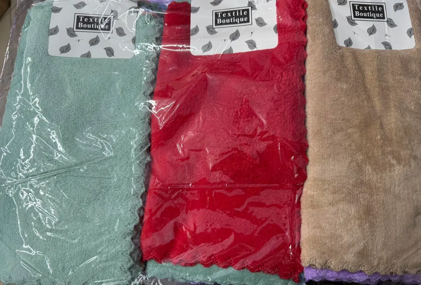 Ścierki 30/30 cm Textil Boutique, 6 szt, wielokolorowe