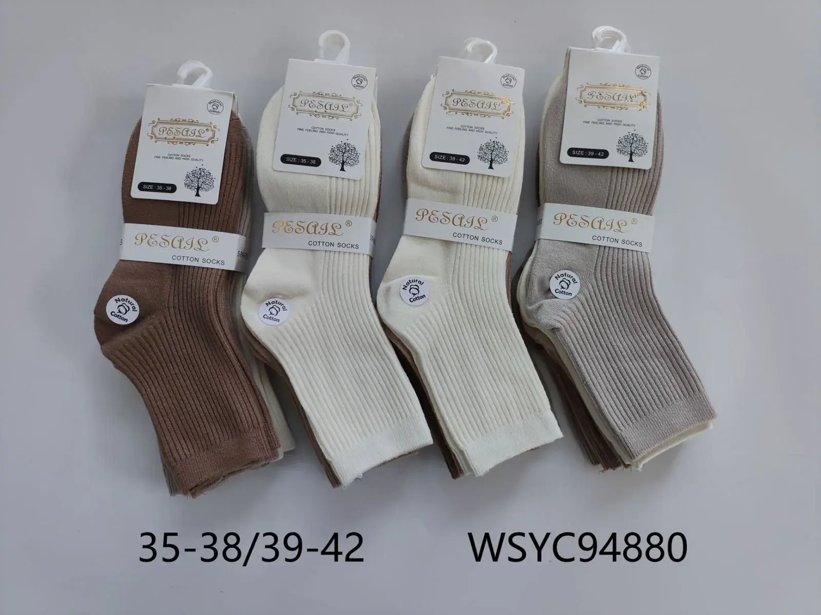 Skarpetki damskie bawełniane 3 pary 35-38/39-42 WSYC94880